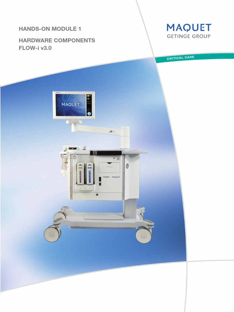FLOW-i v3.0 Hardware Components Guide | PDF | Carbon Dioxide | Health Care