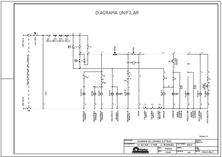 NT 810 Mop - S Mop - Reversao - 220 Trif | PDF
