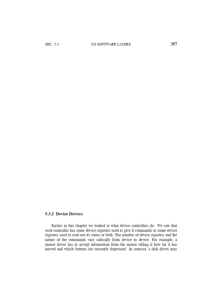 Understanding Device Drivers in I/O Systems | PDF | Device Driver ...