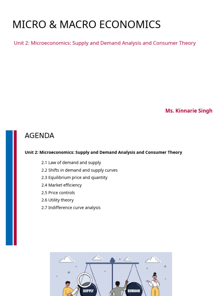 Microeconomics: Demand & Supply Insights | PDF | Demand | Economic ...