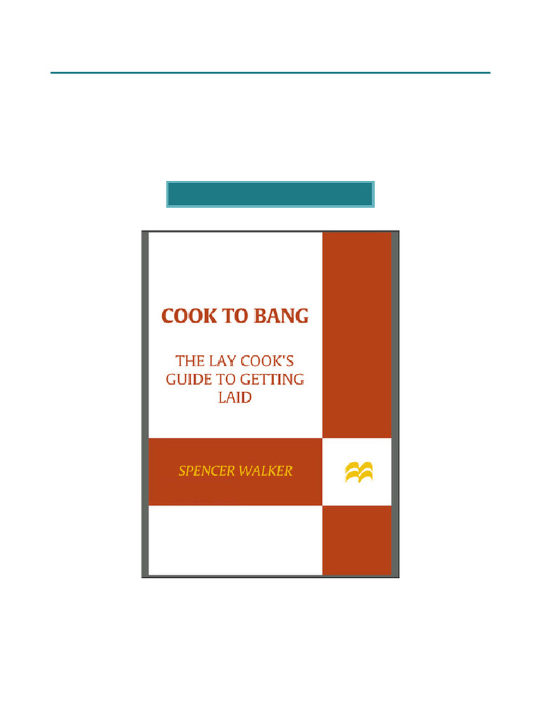 Order Cook To Bang The Lay Cook's Guide To Getting Laid Digital ...