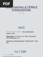 IUD Insertion and Removal Coding Guide | PDF