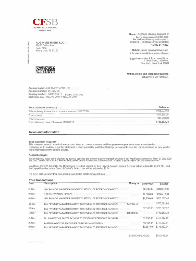 Community Federal Savings Bank Routing – DQTNK