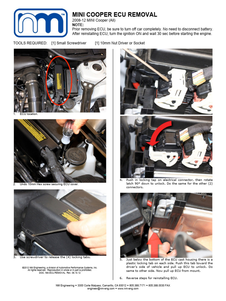 R56 ECU Upgrade | PDF