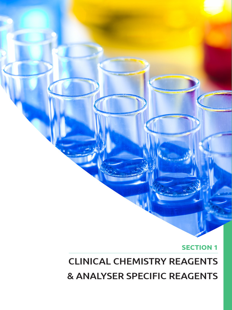 Clinical Chemistry Reagents Catalog | PDF | Creatinine | Cholesterol
