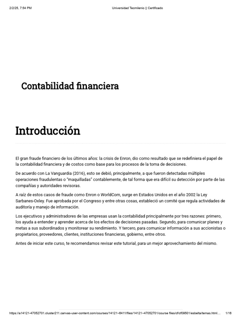 Contabilidad Financiera y Toma de Decisiones | PDF | Contabilidad ...