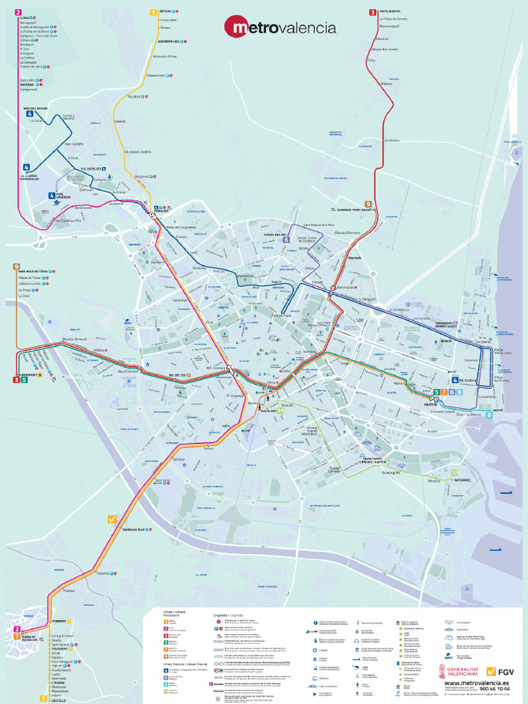 Plano Metro Valencia Pdf