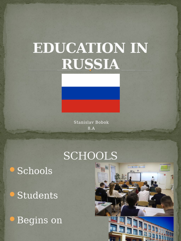 Education in Russia 2 | PDF