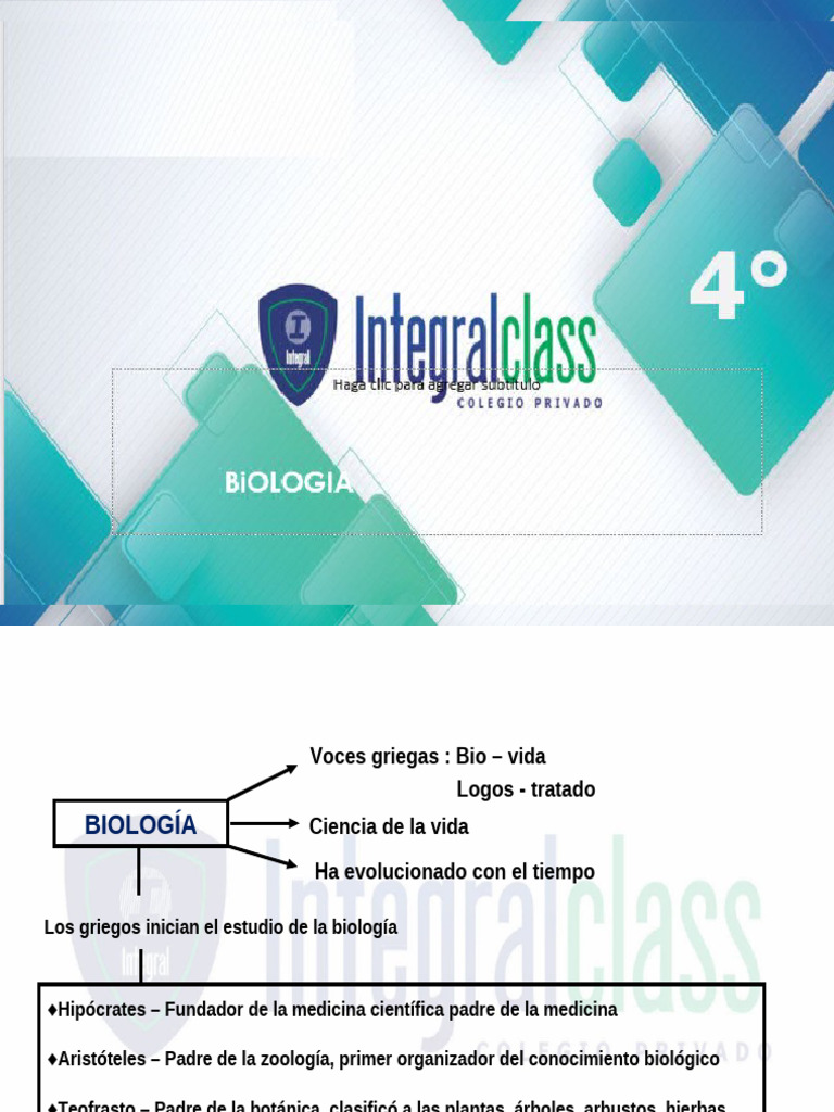 1-Ic - Biologia 4to - Teorias Del Origen de La Vida | PDF | Biología