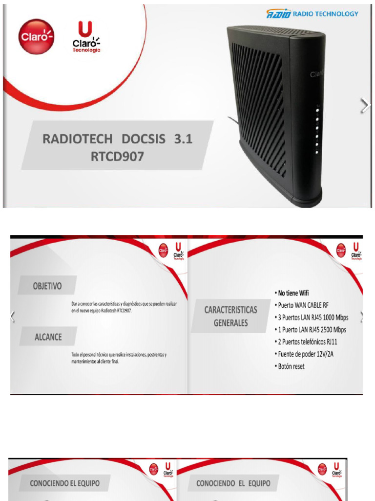 Cablemodem Radiotech | PDF