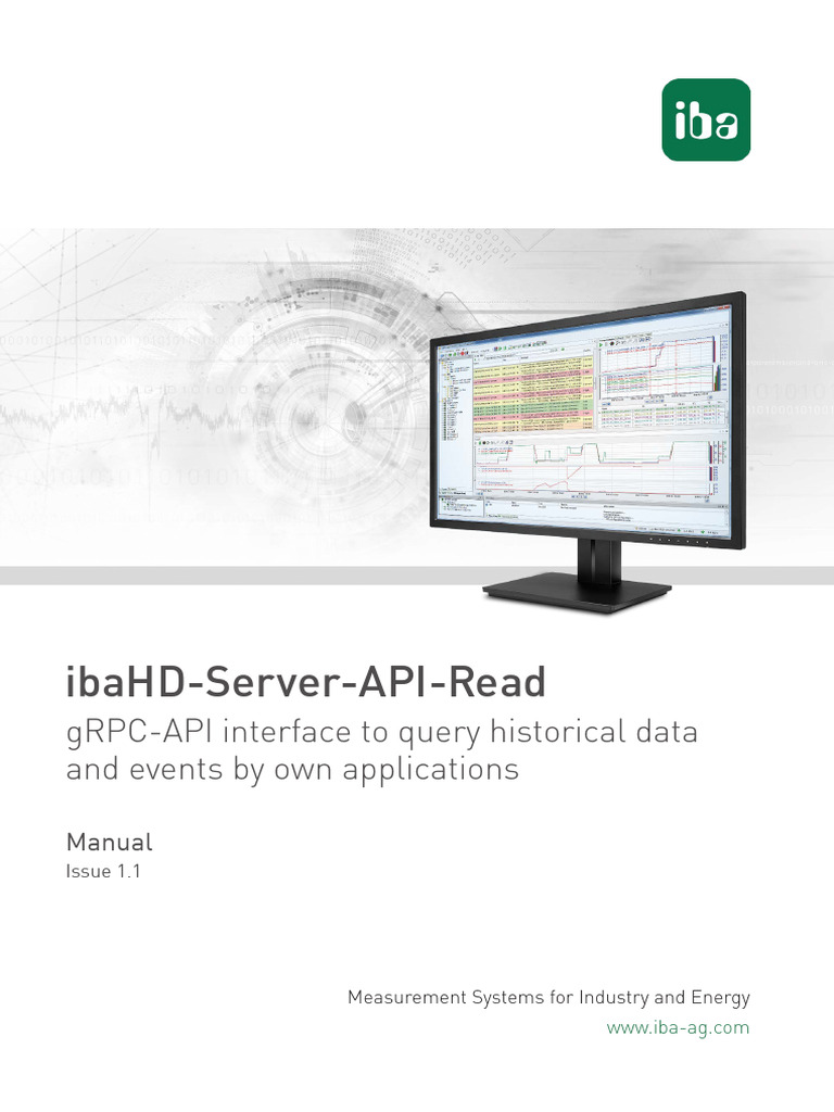 ibaHD Server API Read - v1.1 - en | PDF | Public Key Certificate ...