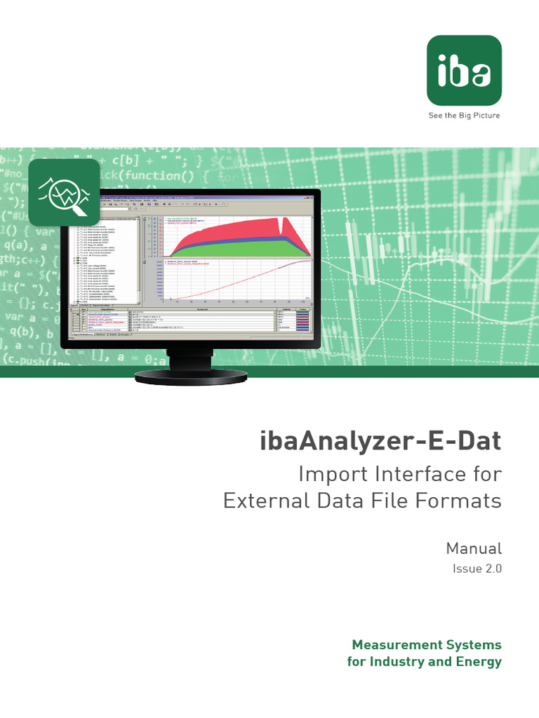 ibaAnalyzer-E-Dat v2.0 en | PDF | Comma Separated Values | Computer File