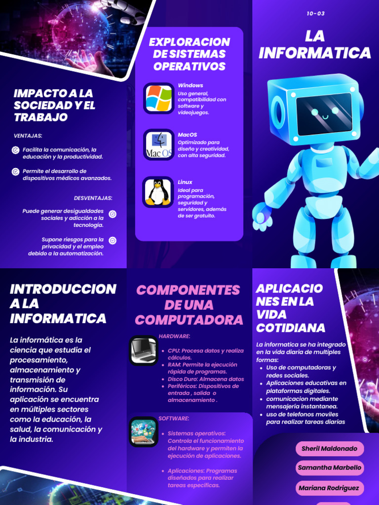 Impacto de la Informática en la Sociedad | PDF | Hardware de la ...