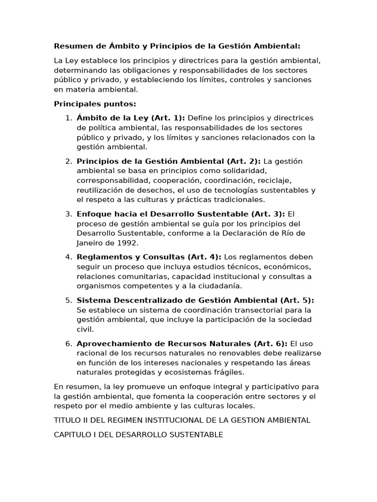 Res | PDF | Sustentabilidad | Entorno natural