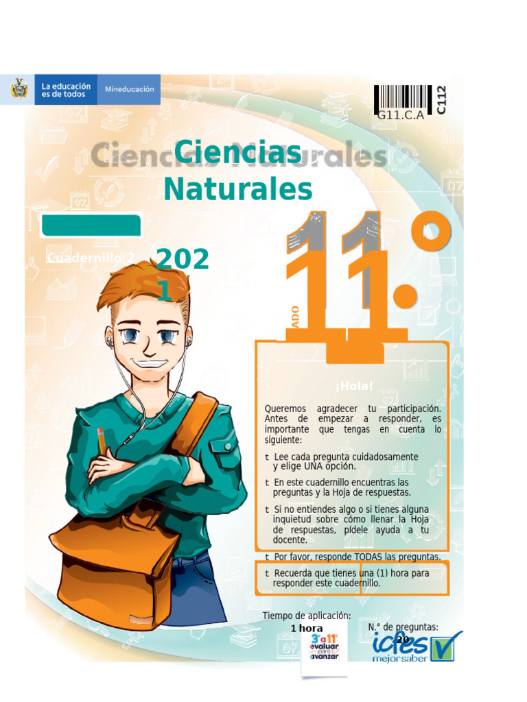 Cuadernillo de Ciencias Naturales G11.C.A | PDF | Mezcla | Átomos