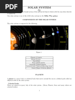Solar System Overview and Planetary Motion | PDF | Planets | Solar System