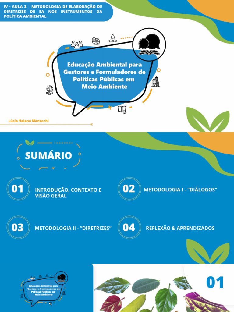 Diretrizes de Educação Ambiental em SP | PDF | Ambiente natural ...