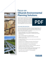 Oilsands Environmental Planning Solutions - Flatsheet 0