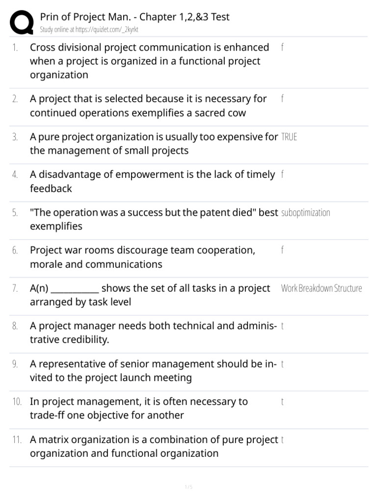 pp1 | PDF | Project Management | Net Present Value