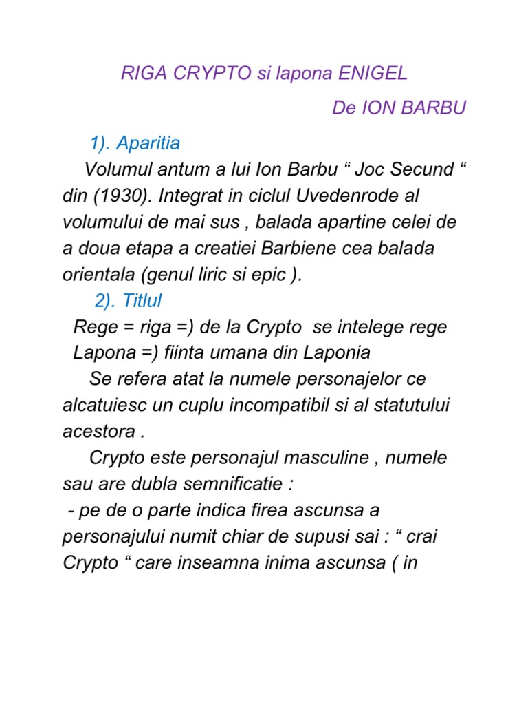 Riga Crypto Si Lapona Enigel