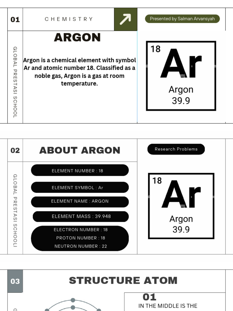 Argon: Properties and Uses Explained | PDF | Argon | Transparent Materials