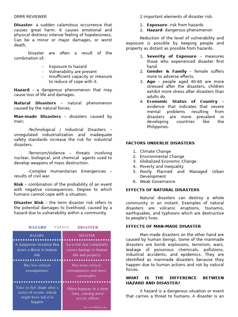 Understanding Disaster Risks and Impacts | PDF | Tsunami | Volcano