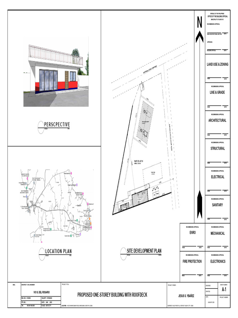 Site Development Plan for Building Project | PDF
