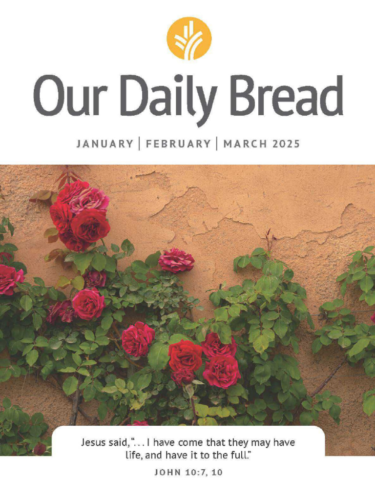 Our Daily Bread January _ February _ March 2025 PDF Gospel Of