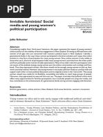 Mendes Ringrose Keller Digital Feminist Activist | PDF | Feminism ...