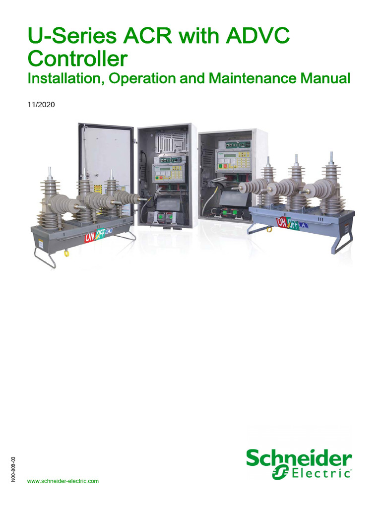 U-Series ACR ADVC Controller Manual | PDF | Power Supply | Manufactured ...