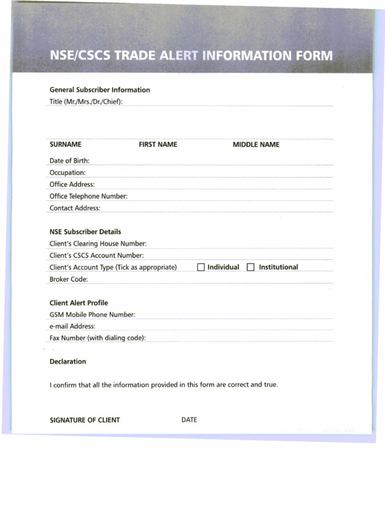 CSCS Trade-Alert | PDF