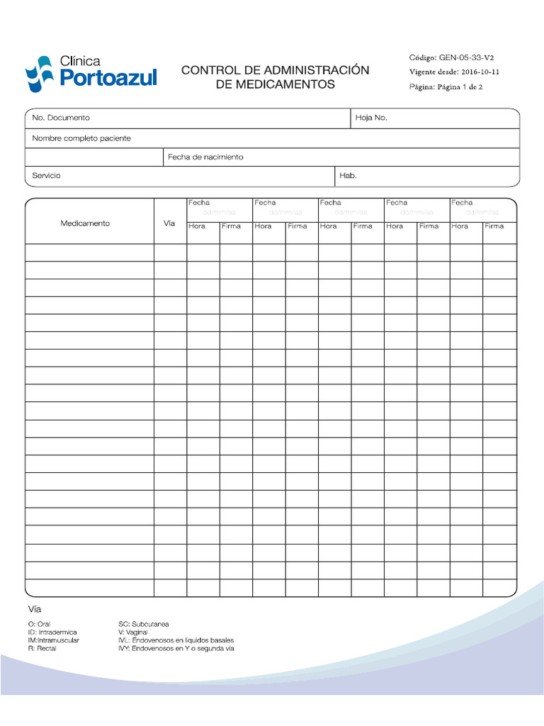 Adm Medicamento | PDF