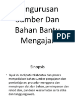 PSV - Pengurusan Sumber Dan Bahan Bantu Mengajar