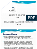 Profile of Dnanir Global Logistic Services in Jeddah