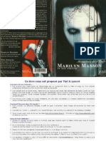 Manson, Marilyn - Mémoires de L'Enfer Autobiographie