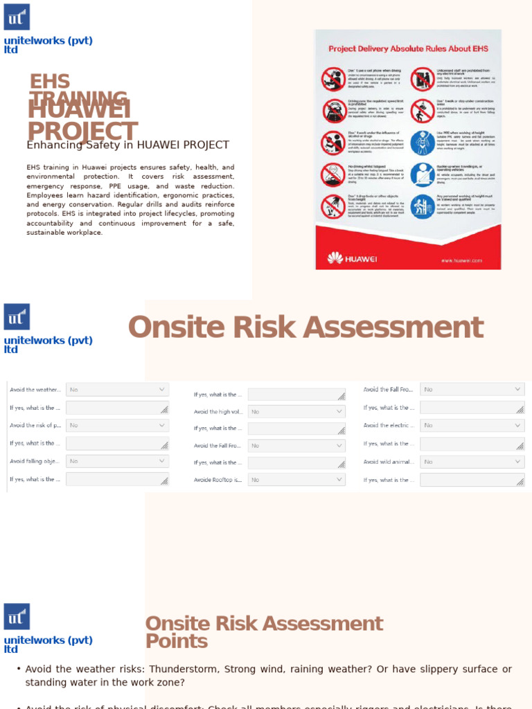 Ehs Training | PDF | High Voltage | Risk