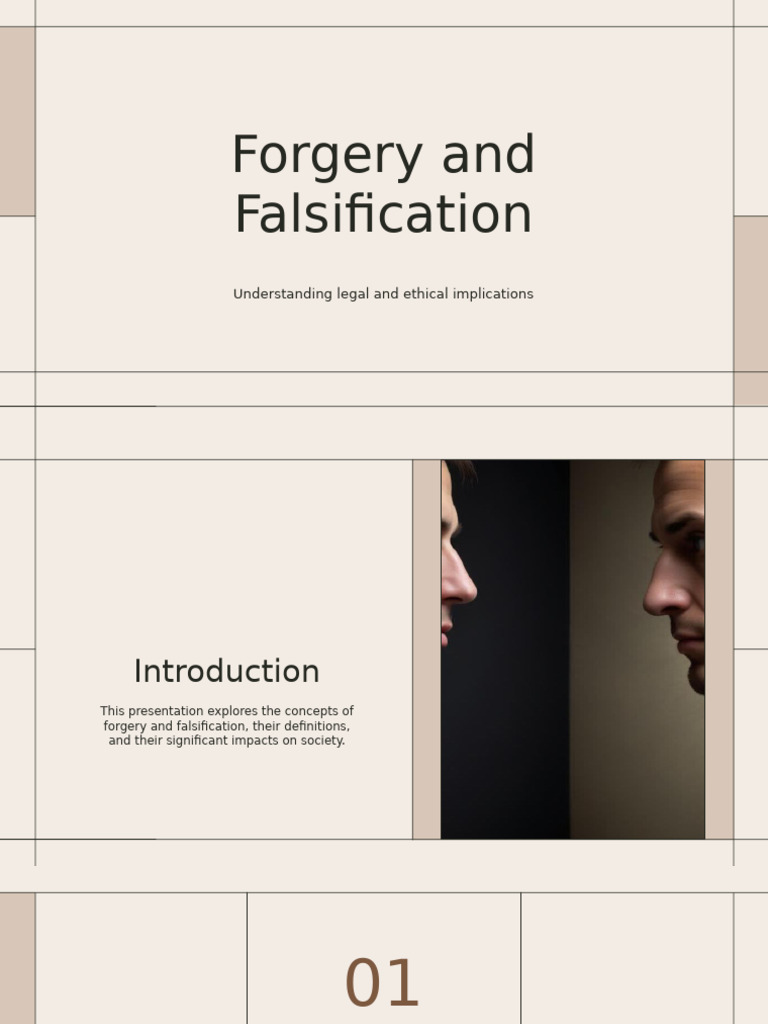 Forgery and Falsification: Understanding Legal and Ethical Implications ...