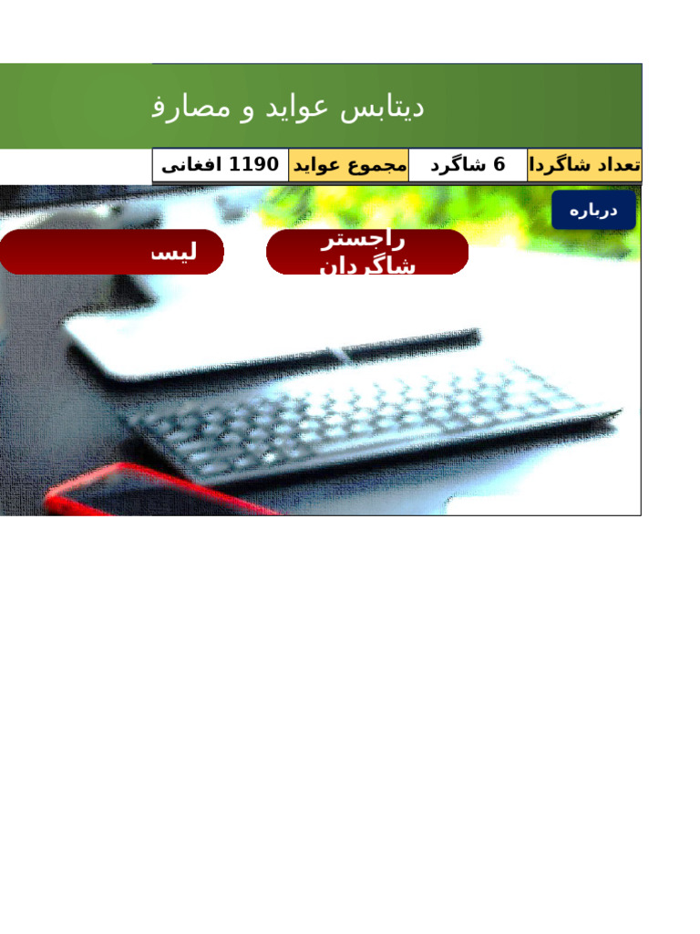 SMART Income-Expences Database | PDF