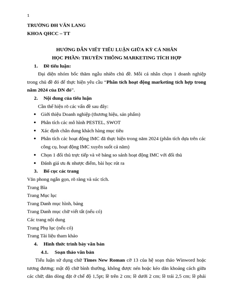 Huong Dan Viet Tieu Luan Ca Nhan Imc Pdf