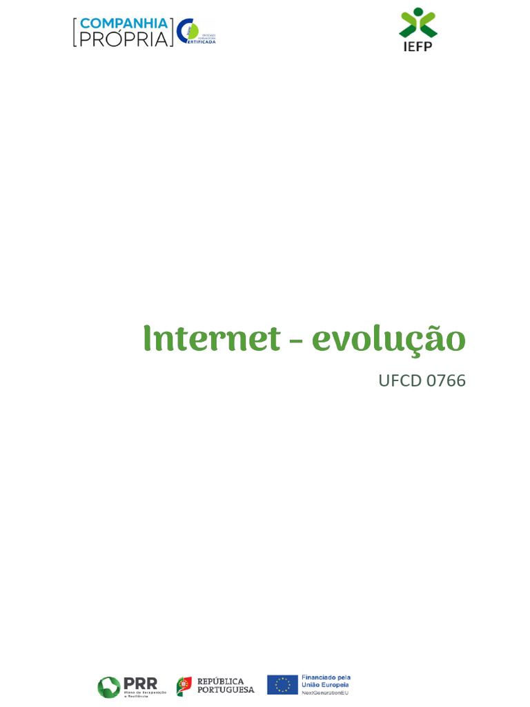 Evolução da Internet e Seus Componentes | PDF | Rede mundial de ...