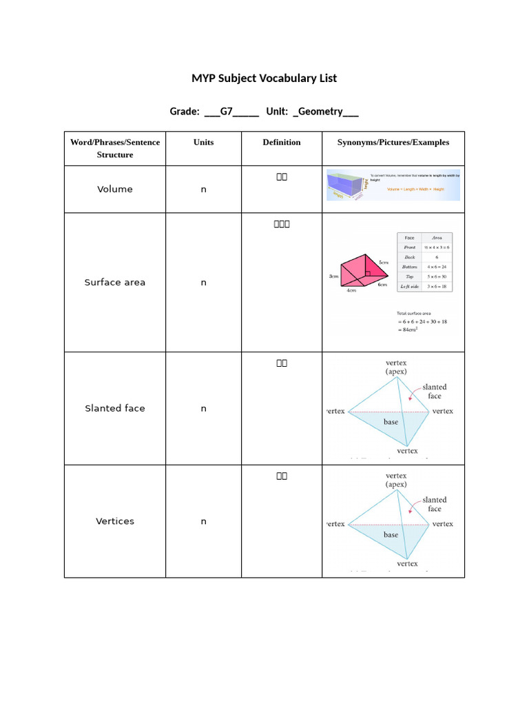 V2-G7 Geometry | PDF