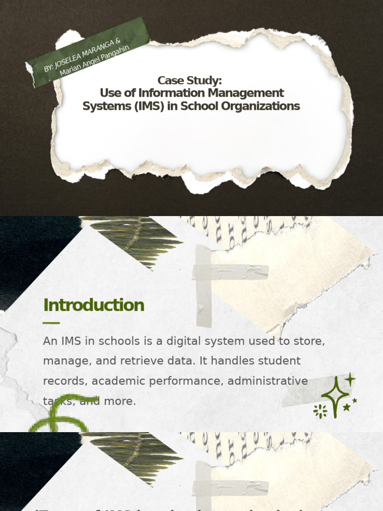 Optimizing School Management with IMS | PDF | Teachers | Learning