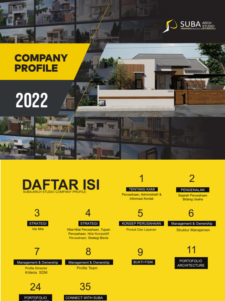 Profil Perusahaan Suba-Arch 2022 | PDF