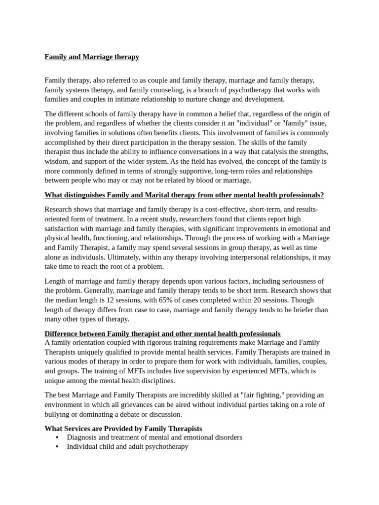MFT Ethics and Guidelines Overview | PDF | Psychotherapy | Family Therapy