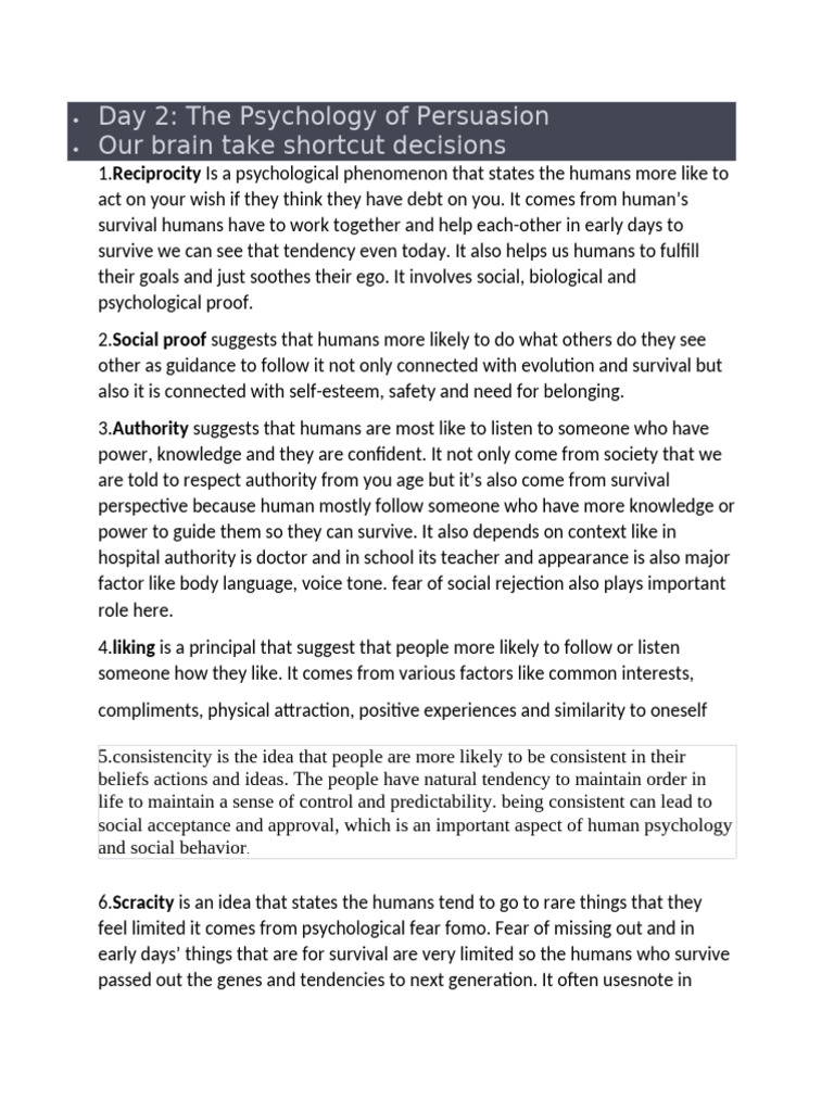 day2 | PDF | Psychology | Social Psychology
