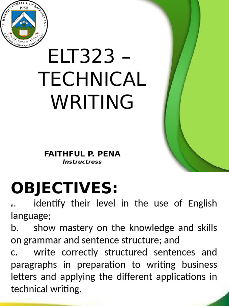 Technical Writing Skills Development | PDF