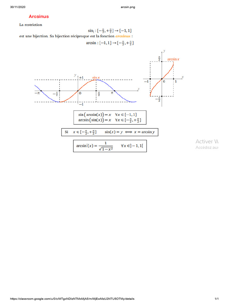 Arcsin PNG | PDF