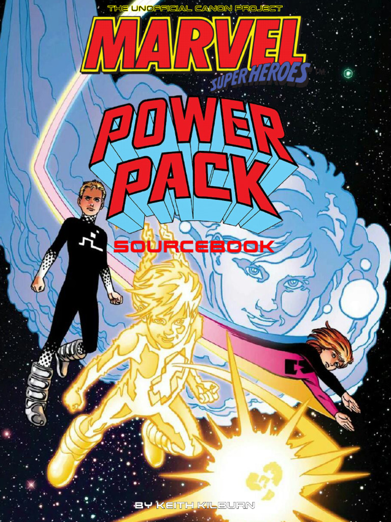 MHAC21 - Power Pack Sourcebook | PDF | Marvel Comics Characters