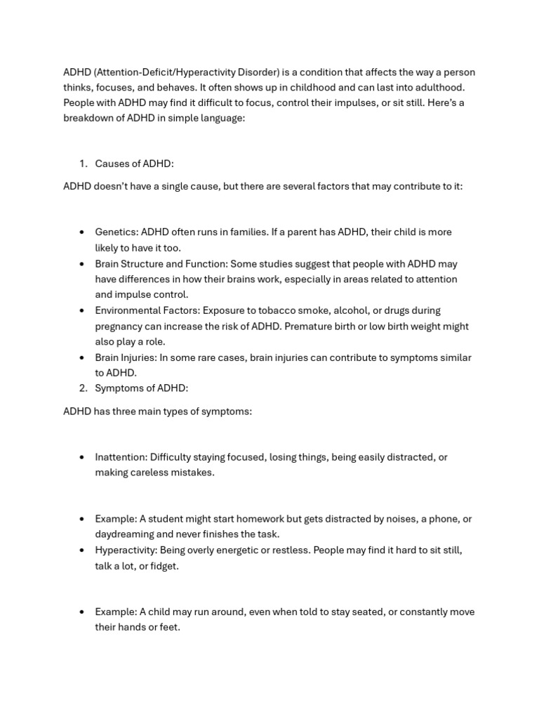 Document (9) | PDF | Attention Deficit Hyperactivity Disorder | Impulsivity