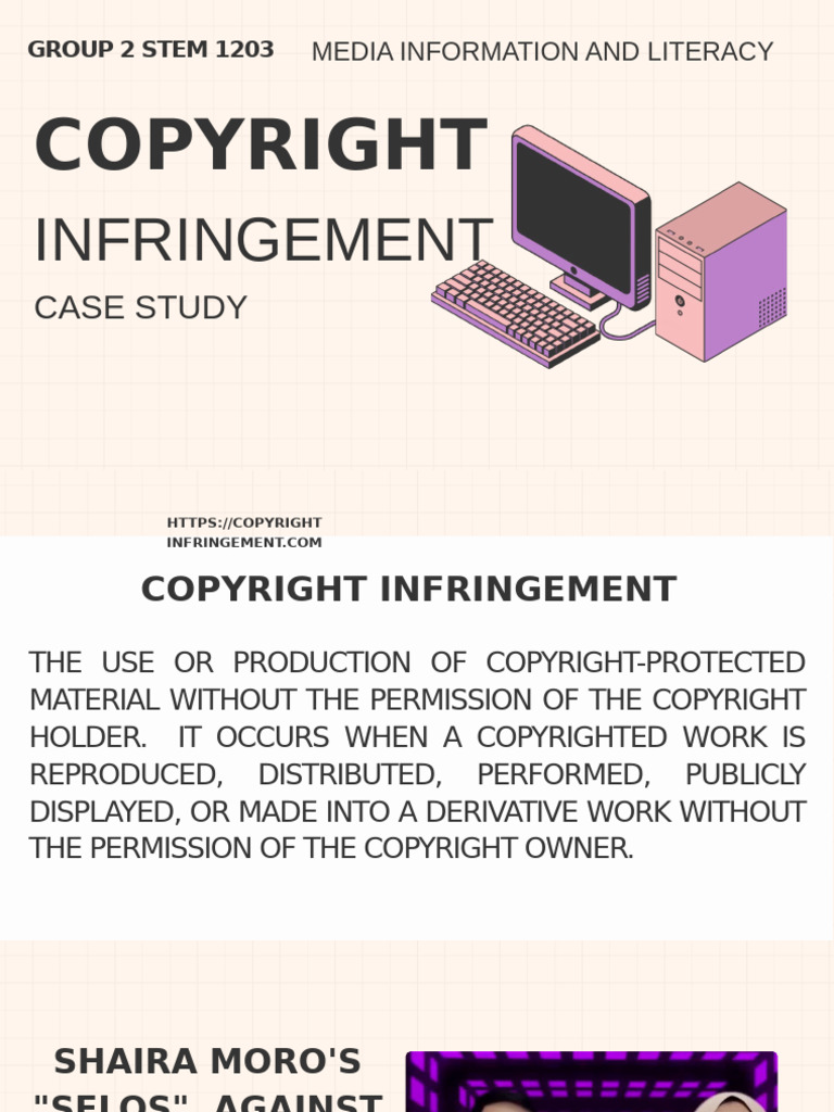 Case Study About Copyright Infringement | PDF | Copyright Law